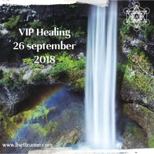 VIP Healing 26 september 2018